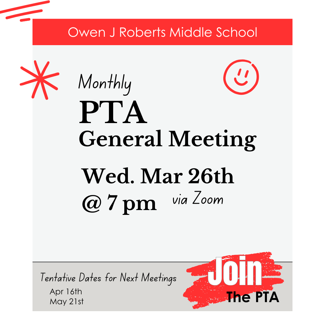 March PTA Meeting
